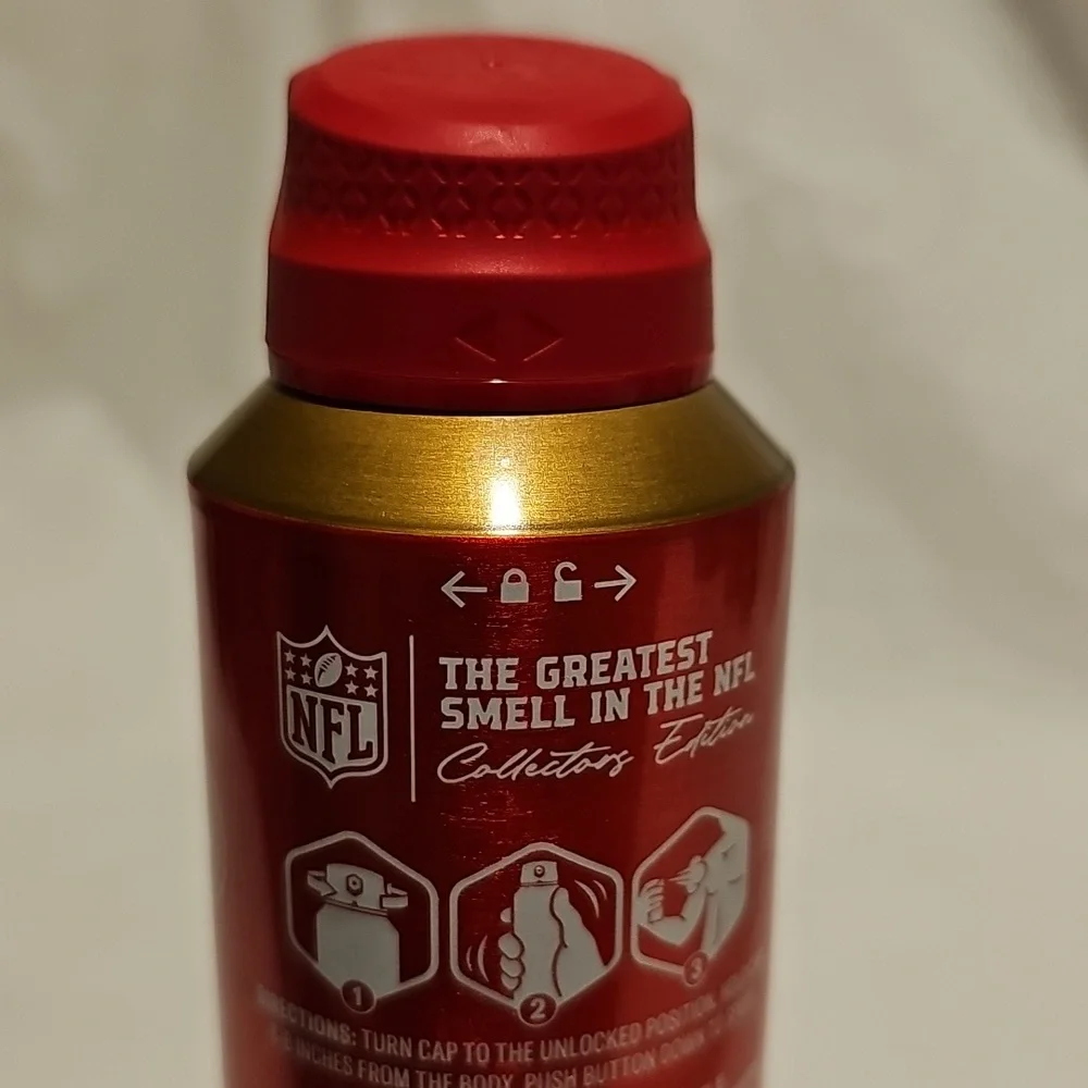 Old Spice Men's Aluminum Free Body Spray, NFL Collection, George Kittle